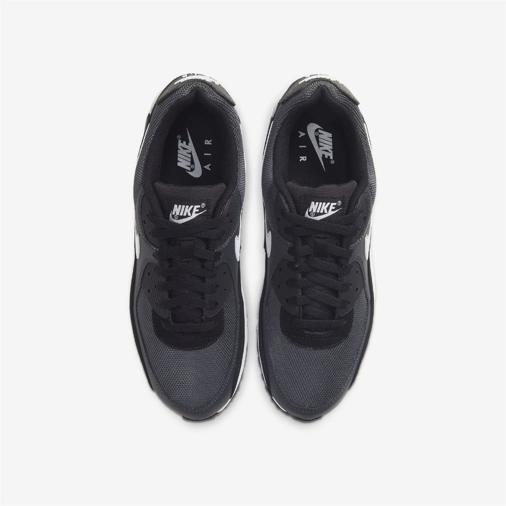 NIKE AIR MAX 90 Iron Smoke Grey White Black Men Gym Shoes DS CN8490-002 - Picture 4 of 10